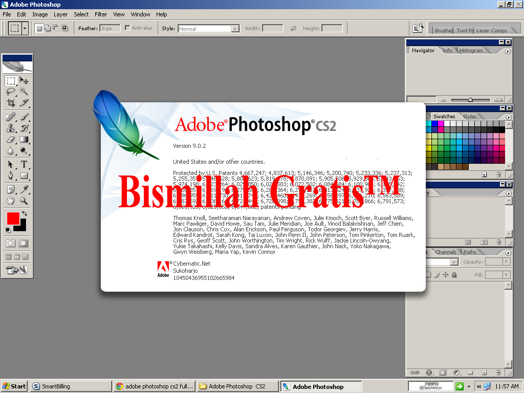 adobe photoshop cs9 free download with serial number
